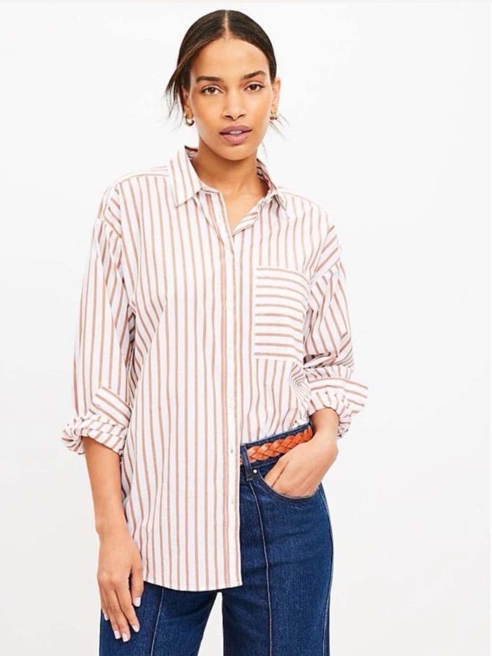 LOFT button down shirt